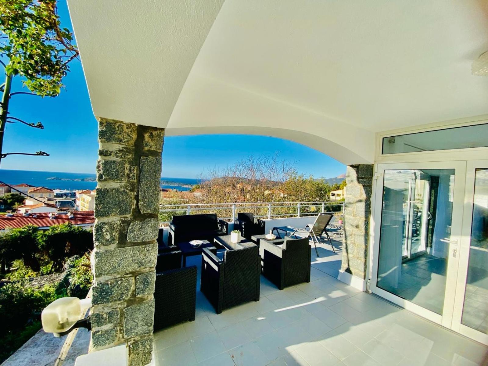 Villa Montalbo Vue Mer De 2 A 10 Personnes Cargèse Esterno foto