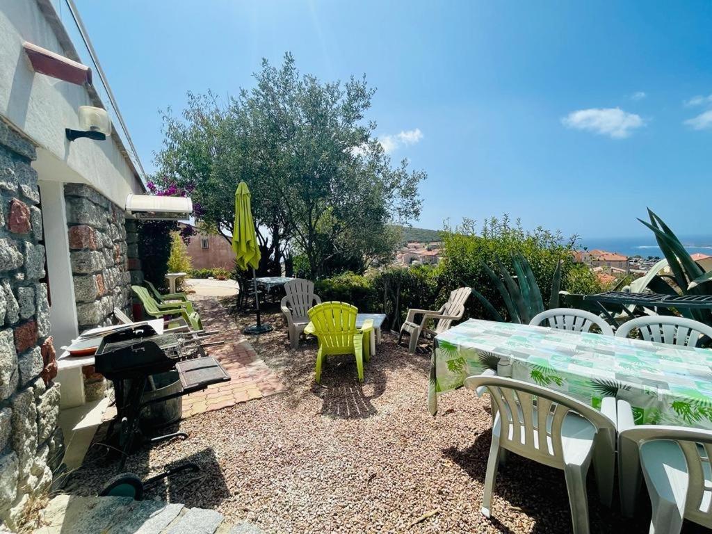 Villa Montalbo Vue Mer De 2 A 10 Personnes Cargèse Esterno foto